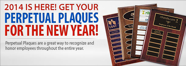 Get your Perpetual Plaques for the New Year Perpetual Plaques