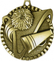 2" Cheerleader Medallion