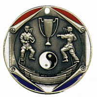 2" Karate Medallion