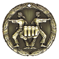 2" Karate Medallion
