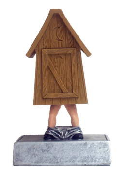 Commode Bobble Head