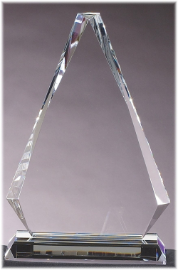6" x 9-1/4" Crystal Wedge
