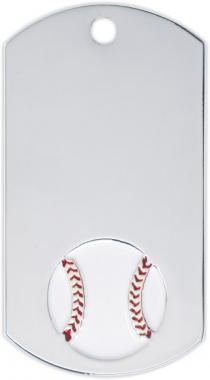Baseball Dog Tag Medal