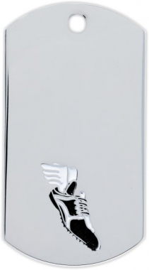 Track Dog Tag Medal