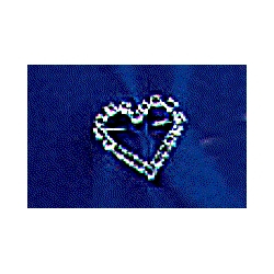Heart Sash Pin