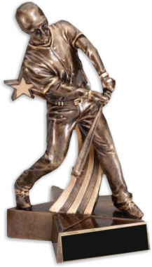 8-1/2" Baseball Superstar Resin