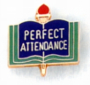 Perfect Attendance Pin - AP10