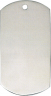 Blank Dog Tag Medal - DT39000