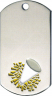 Cheerleading Dog Tag Medal - DT39150