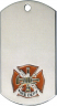 Fire Dept. Dog Tag Medal - DT39568
