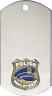 Police Dog Tag Medal - DT39618
