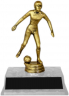 7-inch Female Soccer Player "Competitor" Trophy - JDS43-8330