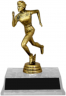  7-inch Female Track Runner "Competitor" Trophy - JDS43-8369