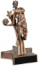 6-1/2" Female Basketball Superstar Resin - RST304