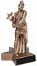 6-1/2" Female Tennis Superstar Resin - RST321