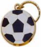 1-3/4" Soccer Keyring - S01