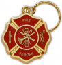 1-3/4" Fire Fighter Keyring - S20