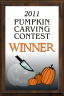 xxxColor Pumpkin Carving Contest Plaque
