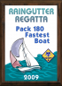 xxxCub Scout Color Raingutter Regatta Plaque
