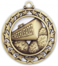 2-1/2" Cheerleader Medallion - SSM-10-NR