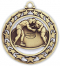 2-1/2" Wrestling Medallion - SSM-53-NR