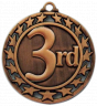 2-1/2" 3rd Place Medallion - SSM-63-NR