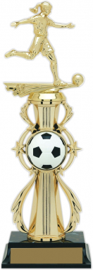 Female Soccer Riser Trophy