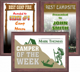 Camping Plaques - SP57-CAMP1-3