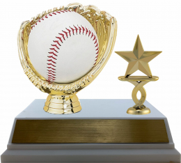 Baseball Glove Baseball Holder Trophy