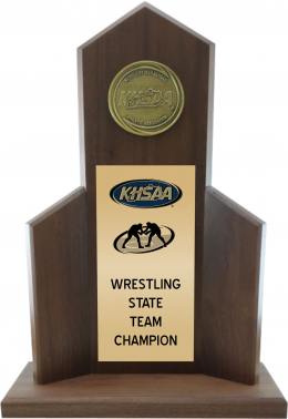 Wrestling State Champion Trophy