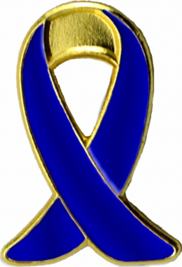 Blue Awareness Pin - AWP-BL