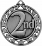 2-1/2" 2nd Place Medallion - SSM-62-NR