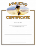 Athletic Certificate - CE-232