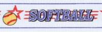 Softball Neck Ribbon
