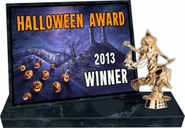 Halloween Black Marbleized Billboard