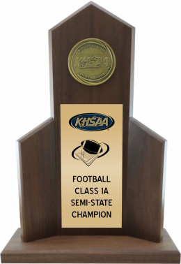 Football Semi-State Champion Trophy