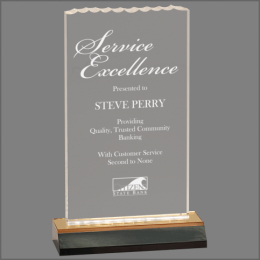 4-1/2" x 8" Ice Top Acrylic Award