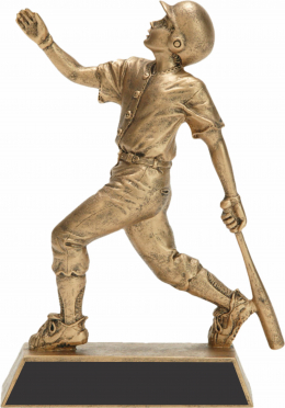 Baseball Male Gold Resin