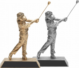 Golfer Male Resin