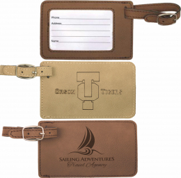 Leatherette Luggage Tag