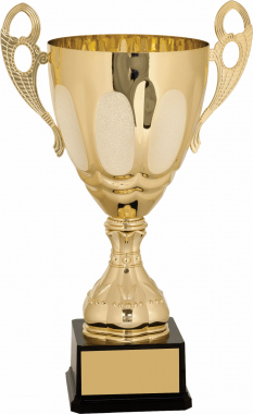 15-3/4" Gold-Metal Cup Trophy