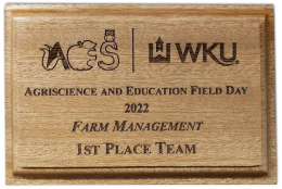 8" x 10" Mahogany Engraved Plaque