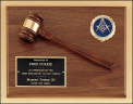 xxxActivity Insert Gavel Plaque - PG2784/X