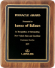 xxxBlack Florentine Border Plaque - P3155-7