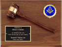 xxxActivity Insert Gavel Plaque - PG2784/X