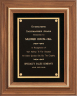 xxxWalnut Frame Plaque - P1983-4