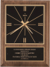 xxxWalnut Vertical Wall Clock - BC258