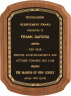 American Walnut Plaque - P1091
