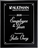 xxxBlack Plaque with Acrylic Plate - P5437-9