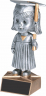 Graduate Female  Bobble Head - BH-542